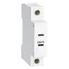1PCS 2-Pole DZ47X Rail Type Two Plug 10A Distribution Box Strong Power AC30 Modular Track Socket view 1