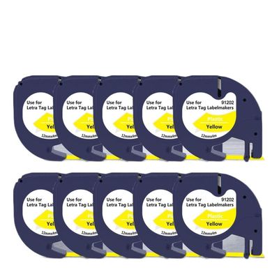 10PK 12mm Compatible with LT100H Printer 91201 91200 12267 91202 91203 91204 91205(91202)