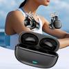 2026 New Clip-On Open-Ear Headphones  Wireless Bluetooth Earbuds with AI Noise Cancelling, Rhinestone Decor, Lightweight Open Ears Headphones, 144 Languages, for Travel,Sport (2Pcs-C, No Version) view 3