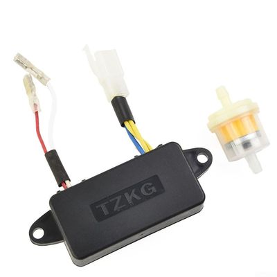 AVR Automatic Voltage Regulator Rectifier, Single Phase for 2KW-3KW Generator, Black Plastic Voltage Control Module(B)