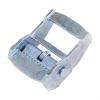 Zinc Alloy Buckle for Heavy Duty Tie Down Strap, 38mm/50mm Cargo Tensioner with Knuckle Closure, for Durable Fixed Tensioner, 600kg/800kg Load Capacity, Silver(38mm) view 3