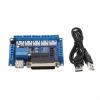 for CNC for Breakout Board Adapter for 5-Axis Stepper Motor Driver, USB to Parallel Port Interface Converter with Isolated Inputs, 0-10V Analog Output, for Relay Control for view 3