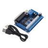 for CNC for Breakout Board Adapter for 5-Axis Stepper Motor Driver, USB to Parallel Port Interface Converter with Isolated Inputs, 0-10V Analog Output, for Relay Control for view 4