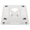 GALPADA Foldable Laptop Stand Cooling Holder with Anti-Slip Base, Portable Adjustable Heat Dissipation Support for Desk and Travel, White Standard Model