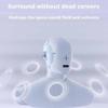 2026 New Clip-On Open-Ear Headphones  Wireless Bluetooth Earbuds with Ai Noise Cancelling, Rhinestone Decor & Water Resistant, 144+ Languages,for Workouts & Commuting (White, Regular Version) view 2