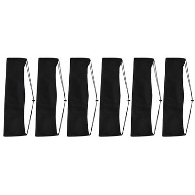 BESPORTBLE 6pcs Heavy Duty Nylon Tripod Storage Bags with Drawstring Closure for Camera Tripods and Light Stands, Portable Organizer Pouches Suitable for Photography and Video Equipment