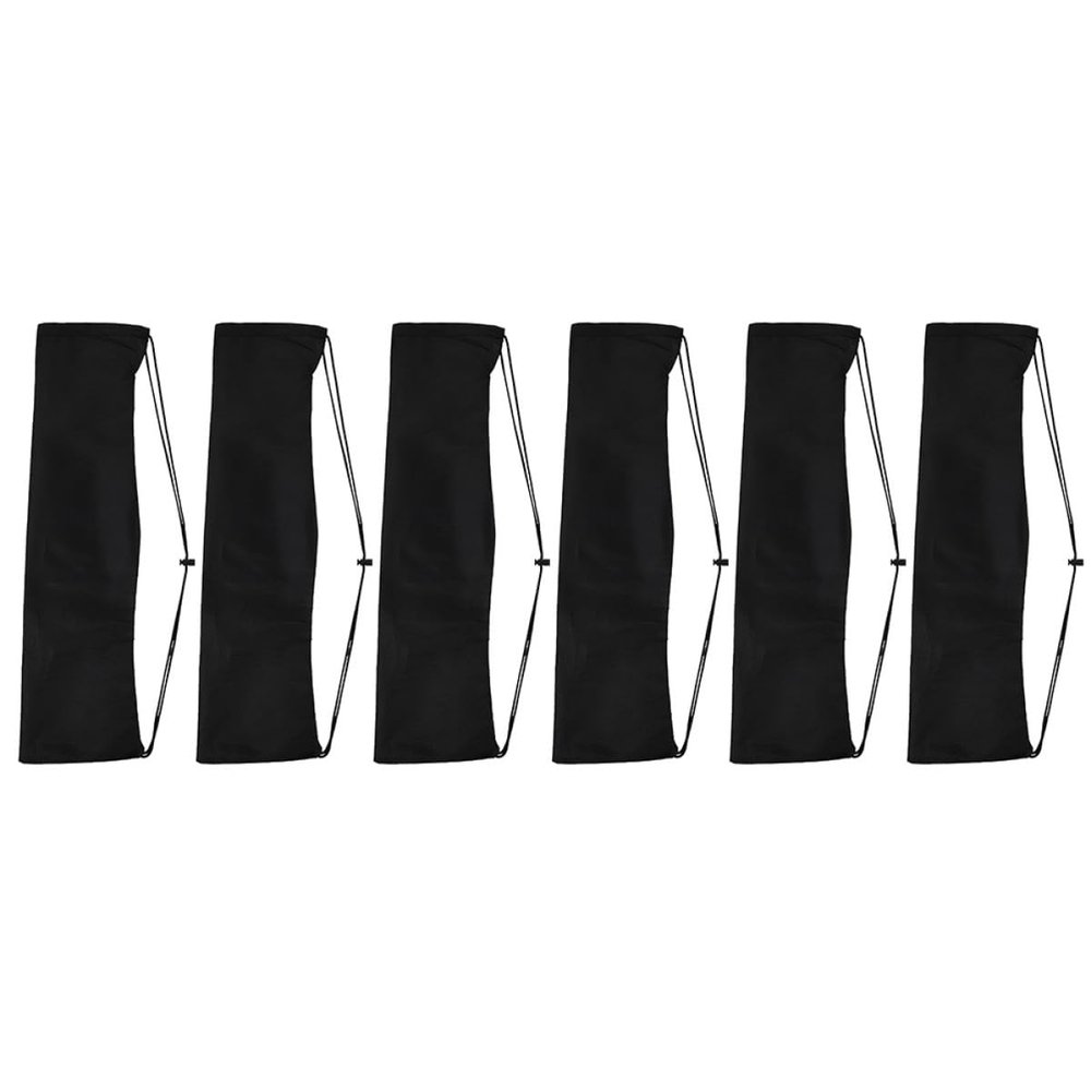 BESPORTBLE 6pcs Heavy Duty Nylon Tripod Storage Bags with Drawstring Closure for Camera Tripods and Light Stands, Portable Organizer Pouches Suitable for Photography and Video Equipment