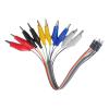 10PCS Clips Double-Ended Crocodile Cable 20CM 30CM Jumper Wire Test Leads view 1