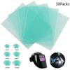 Clear PC Welding Lens Plate for Welding Helmet, Fireproof & Drop-Proof Replacement Protection Sheet, 10 Pack (110 x 90mm - 138 x 126mm)(115 * 90mm) view 3