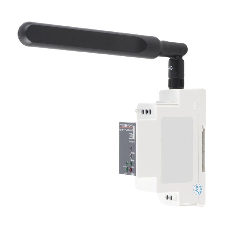 Ethernet Serial Device Server Rail Mounting 4G VPN APN 5 Mode 13 Frequency AC 100 240V for Industrial Automation Networking PG46 GL H