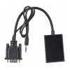 Treayes 1080P HD to with 3.5mm Audio Cable to Hd Adapter for PCProjector P;S/4 to HDTV Video Converter view 4