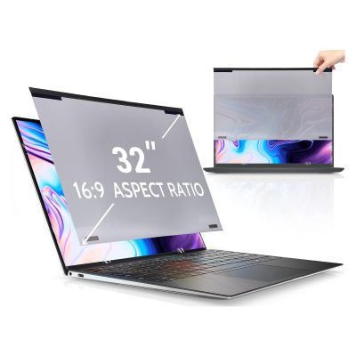 ASHATA Laptop Privacy Screen, 16:9 Aspect Privacy Filter Screen Protector Blue Light Blocker Eye Protection Blue Light Blocking Film for Desktop Computer (32inch)