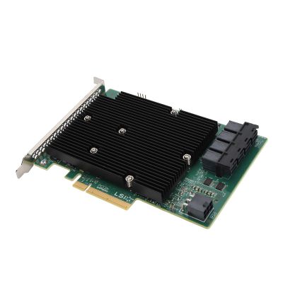 Dioche LSI SAS 9300 16I HBA Card High Performance 12Gbps 16 Port SAS Controller PCIe 3.0 8X for Servers and External Storage