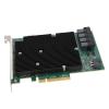Dioche LSI SAS 9300 16I HBA Card High Performance 12Gbps 16 Port SAS Controller PCIe 3.0 8X for Servers and External Storage view 2