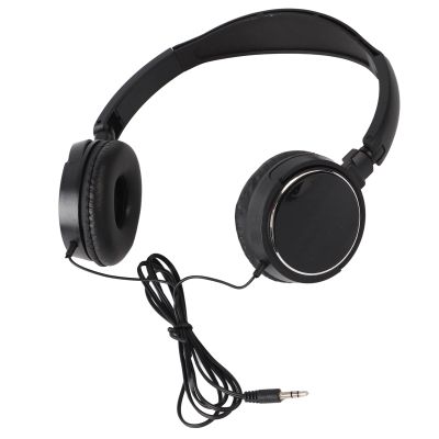 DirectNine Basics Compact Studio Headset Wired Foldable HiFi Stereo Headphone for Music Lovers, Grey