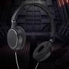 DirectNine Basics Compact Studio Headset Wired Foldable HiFi Stereo Headphone for Music Lovers, Grey view 4