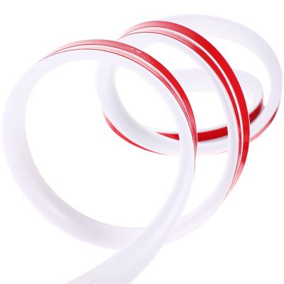 TOPPERFUN Self-Adhesive PVC Cable Raceways Wire Hider for Home and Tv Wall Mounted Cord Organizer Tube 2m White 10x6mm Cord Management Sleeve