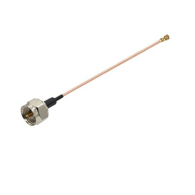 LOKLNEYK 1PC F Male to UFL/u.FL/MHF 1 Female Ja-ck Coaxial RG178 R*/F Pigtail Cable an/te/na Extension Cable Cord(M to MHF F,15CM)