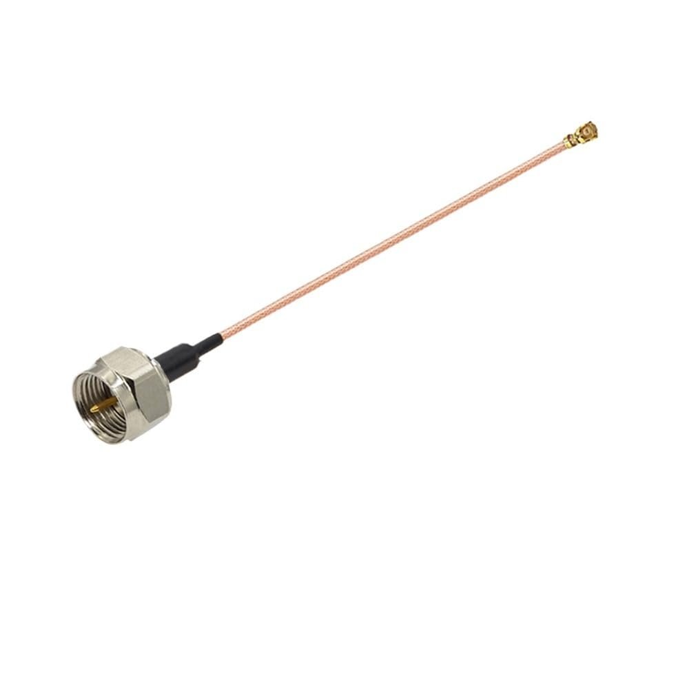 LOKLNEYK 1PC F Male to UFL/u.FL/MHF 1 Female Ja-ck Coaxial RG178 R*/F Pigtail Cable an/te/na Extension Cable Cord(M to MHF F,15CM)