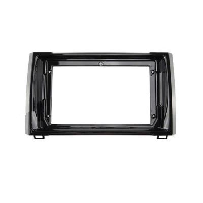 9 Inch Car Fascia Frame Adapter Radio Dash Fitting Panel Kit for Toyota for Tundra 2014 2015 2016 2017 2018 2019 2020 2021 Radio Fascia Frame(Only Black Frame)