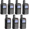 KSUN 4G LTE Network Lifetime Free PTT Nationwide Walkie Talkies Unlimited Range with Pre-Paid Sim Cards Global POC Radios Gifts for Family Bus Drivers Christmas CT16 (7 Pack) view 1