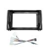 9 Inch Car Fascia Frame Adapter Radio Dash Fitting Panel Kit for Toyota for Tundra 2014 2015 2016 2017 2018 2019 2020 2021 Radio Fascia Frame(Black Frame Cable) view 1