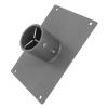 Adfaga Satellite Mounting Kit Flat Pipe Adapter Heavy Duty Aluminum Alloy Roof Pole Mount for Gen 3 Uta 232 Wedge Mount Internet Antenna Stable Secure Installation view 4