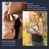 Smart Ring for Women Men, IP68 Waterproof Wearable Fitness Tracker with Heart Rate Monitor Smart Rings Monitor Blood Oxygen Fitness Ring Sleep Tracking Calorie Suitable for Dual Systems(Gold,10) view 3