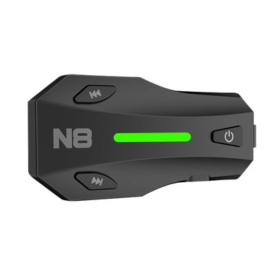 NYTALK N8 8 Riders Mesh Motorcycle Helmet Communication System, Motorcycle Bluetooth Headset V5.4 with Audio Multitasking/Music Sharing, 45mm Helmet Speakers Intercom for ATV/Snowmobile/Ski, 2 Pack