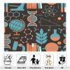5x3ft Chemical Science Lab Backdrop School Chemistry Lab Experiments Mad Scientist Kids Happy Birthday Party Photography Background Photo Studio Props view 2