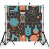5x3ft Chemical Science Lab Backdrop School Chemistry Lab Experiments Mad Scientist Kids Happy Birthday Party Photography Background Photo Studio Props view 3