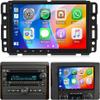 4+64G 8Inch Android 14 Car Radio Stereo Upgrade for Chevrolet Impala 2006-2013 w/Wireless Carplay Android Auto Double Din Touch Screen GPS Navigation Head Unit Radio Bluetooth WiFi FM Backup Camera view 2