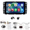 4+64G 8Inch Android 14 Car Radio Stereo Upgrade for Chevrolet Impala 2006-2013 w/Wireless Carplay Android Auto Double Din Touch Screen GPS Navigation Head Unit Radio Bluetooth WiFi FM Backup Camera view 3