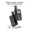 KSUN 4G LTE Network Lifetime Free PTT Nationwide Walkie Talkies Unlimited Range with Pre-Paid Sim Cards Global POC Radios Gifts for Family Bus Drivers Christmas CT16 (4 Pack) view 4