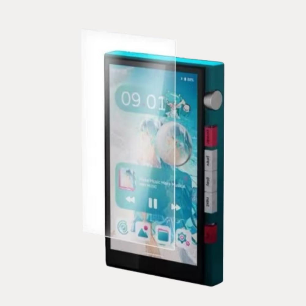 AudioPartner Premium Scratch-Proof Soft Hydrogel Film Nano Explosion-Proof Protective Film Screen Protector For Hiby Digital M500 Hifi Music Player (soft front and back film)
