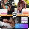 Smart Ring for Women Men, IP68 Waterproof Health Activity Fitness Tracker with Heart Rate Monitor Smart Rings Monitor Blood Oxygen Fitness Ring Step Counting Calorie for Dual Systems(Silver,8) view 3