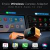 2026 Wireless CarPlay Adapter, 2in1 Mini CarPlay Wired to Wireless with Fast Stable Connection, Plug and Play, Zero Delay Car Play for iPhone iOS 10+, Android 11+ view 2
