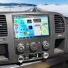 4G+64G Car Stereo Upgrade for Chevy Silverado 1500 2009-2012 with Wireless CarPlay and Android Auto, 8" Touchscreen Android 14 Double Din Radio Receiver w/Bluetooth GPS WiFi FM RDS SWC Backup Camera view 1