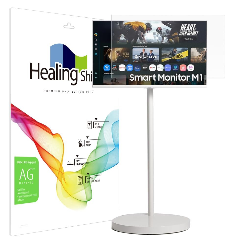 Healingshield Screen Protector Film Cover Compatible with Movingstyle Samsung M1 LS32FM1E3U
