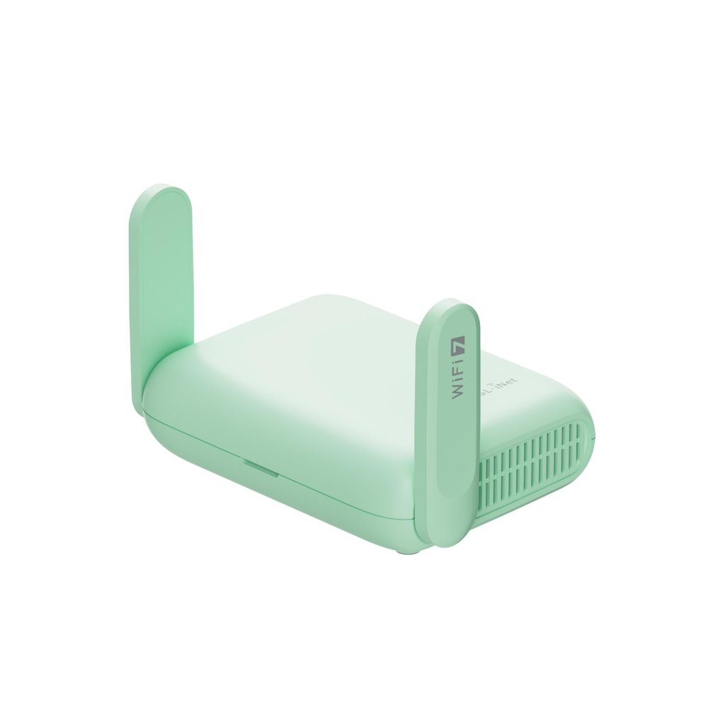 GL.iNet GL-MT3600BE (Beryl 7) Portable Travel Router, Pocket Wi-Fi 7 Wireless 2.5G Router, Mini Portable VPN Routers WiFi for Car, Travel, Public Computer Routers, Business, Mobile/RV/Cruise/Plane