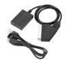 Treayes HDMI-Compatible to SCART Video Audio Converter Adapter for HD TV DVD for Sky Box STB Plug and Play Power Cable view 1