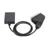 Treayes HDMI-Compatible to SCART Video Audio Converter Adapter for HD TV DVD for Sky Box STB Plug and Play Power Cable view 4