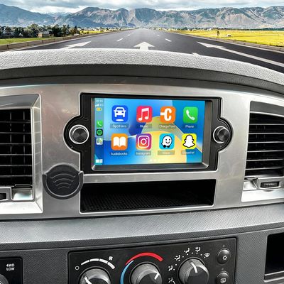 2G+64G Car Radio Upgrade for Dodge Ram 1500 2006-2008 with Wireless CarPlay and Android Auto, 6.86 Inch Touchscreen Android 13 Double Din Car Stereo w/Bluetooth GPS WiFi FM RDS SWC Camera