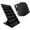 BLACK BOX Prompter Echo GO! Lyrics Prompter w/Backpack - Mirror Tablet or Laptop view 1