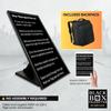 BLACK BOX Prompter Echo GO! Lyrics Prompter w/Backpack - Mirror Tablet or Laptop view 2
