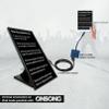 BLACK BOX Prompter Echo GO! Lyrics Prompter w/Backpack - Mirror Tablet or Laptop view 3