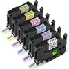12-Pack, Including 6X TZe-231 Plus 6X Colorful Tz Tape 12mm 0.47 Laminated White Replace for Brother Label Maker Tape Tze-231 Compatible with Brother Label Maker view 2