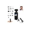 4K Ultra HD Pocket Camcorder WiFi Enabled Action Camera with 16MP Photos,170 Wide Angle Lens,270 Rotating Head, Slow Motion, 1.3-inch Display for Filming Travel Vlog Video,with Mic Clip (32GB) view 1