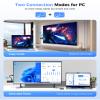 Beyn 2026 Wireless HDMI Transmitter and Receiver, 1080P@60Hz Output with 4K Decode, Up to 328ft Range, Plug & Play for Laptop to TV, Projector, Monitor(Obsidian Black) view 3
