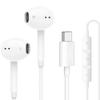 1Pack USB-C Wired Earphones for iPhone 15 16 Headphones with Type-C Connector Ear Burd Wired Earbuds with Mic & Volume Control Compatible with iPhone 16e/16 Pro/15 Pro Max/15Plus/Android/S25 S24 Ultra view 1
